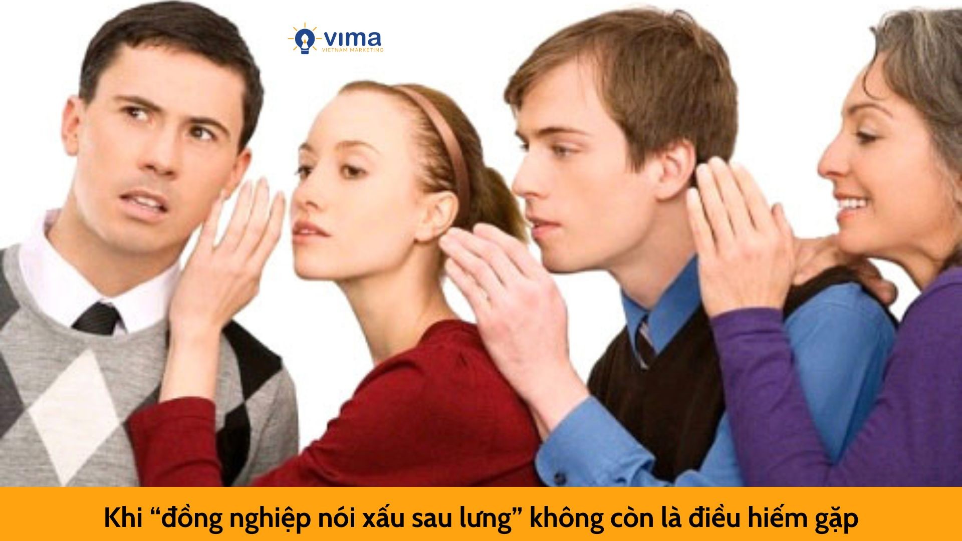Khi “đồng nghiệp nói xấu sau lưng” không còn là điều hiếm gặp
